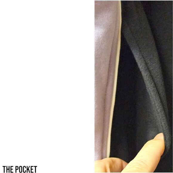 FILA PLUS SZE Purple & Black Two Piece Front Cropped Jogger Set 3X - Picture 11 of 16